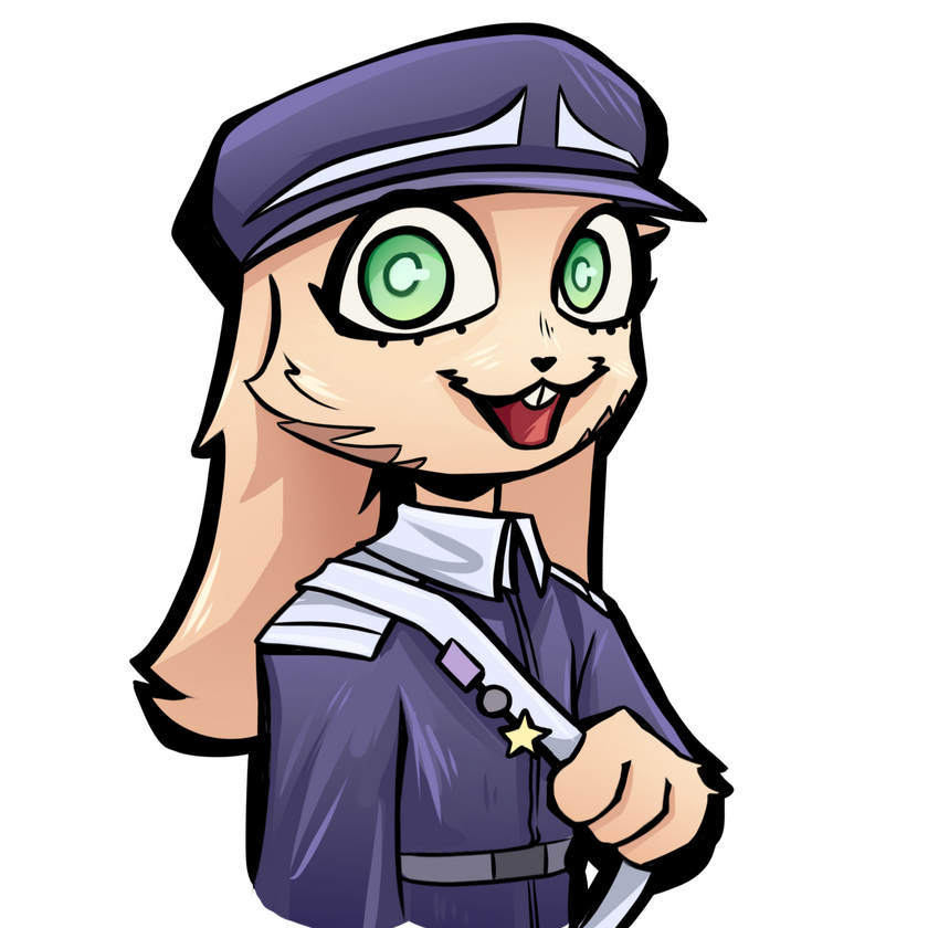 Pochi Played by Bags Harengon, Rogue/Wizard Beaming ray of sunshine, a little too loyal to the empire